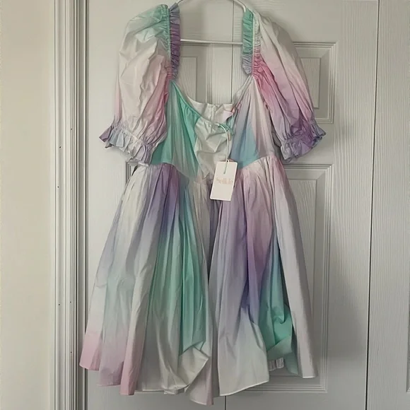 Selkie Pony Beach Day Dress 1X BNWT - Picture 2 of 4